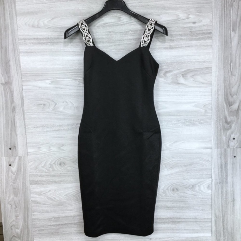 NWT Ted Baker Mally embellished strap bodycon 10